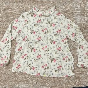 Long Sleeve Bonpoint Blouse Size 6